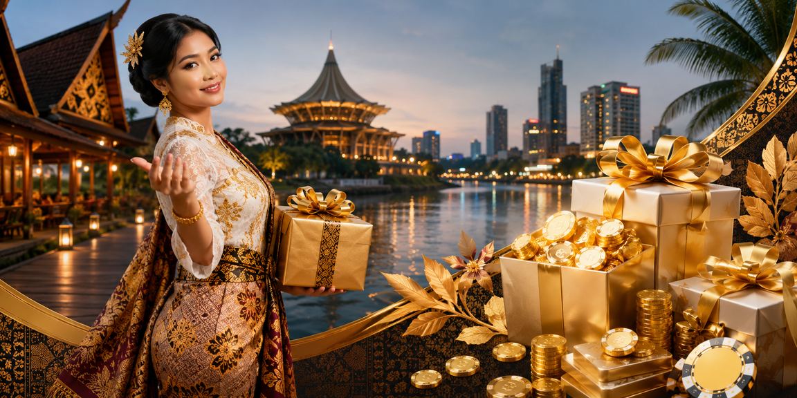 Bonus rebat gaya batik Sarawak berkaitan promosi blackjack di judi77